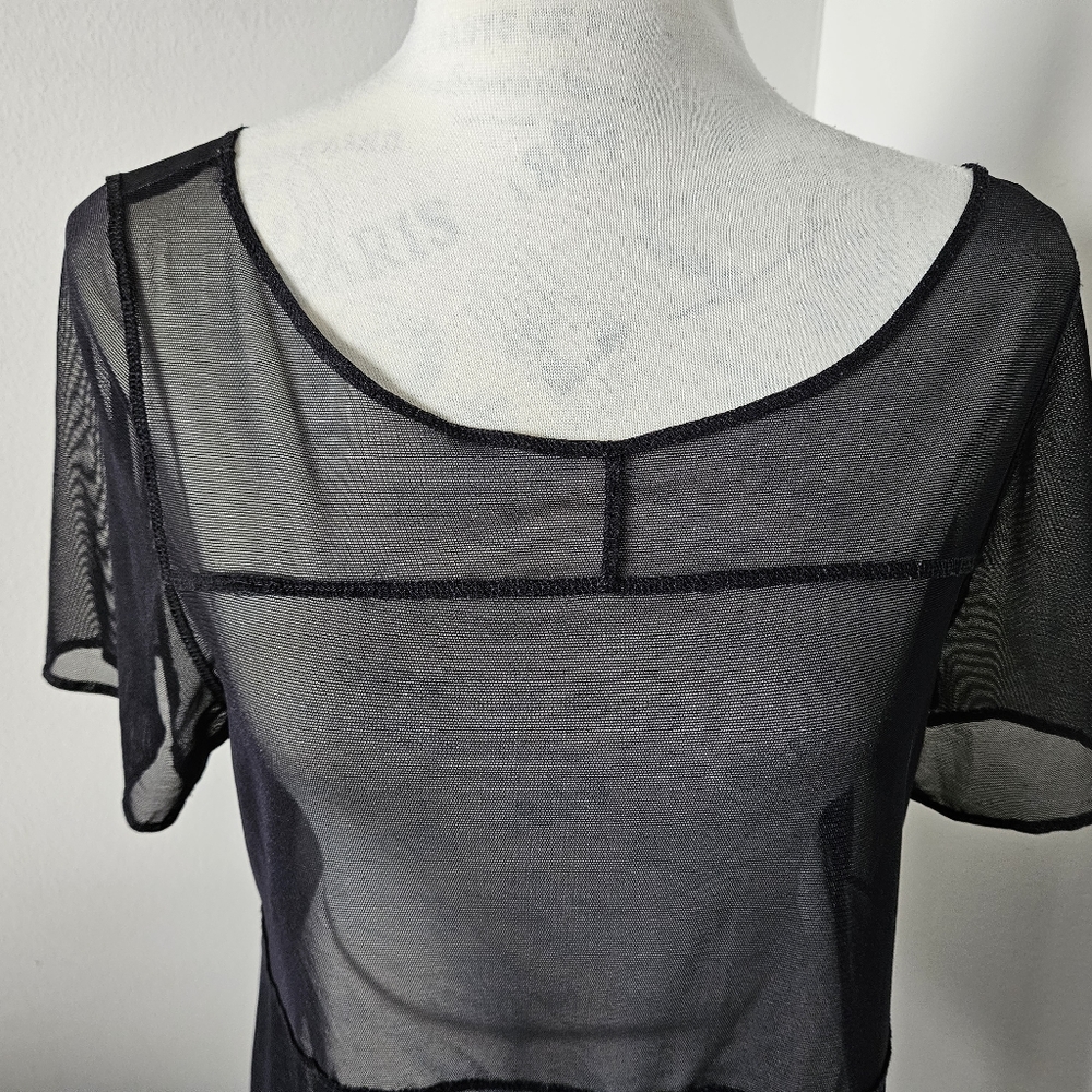 🔥La Blanca beachwear sheer black cover up size small 🔥 - Picture 8 of 8
